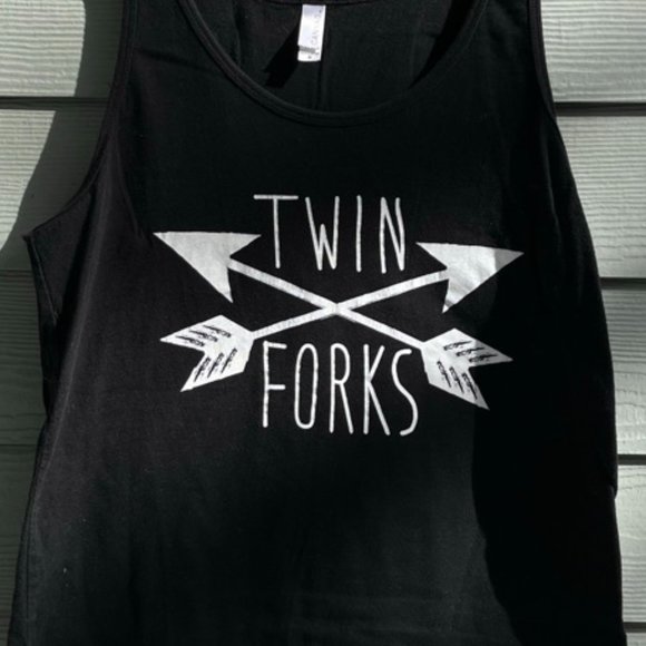 twin forks logo tank top - Picture 2 of 3